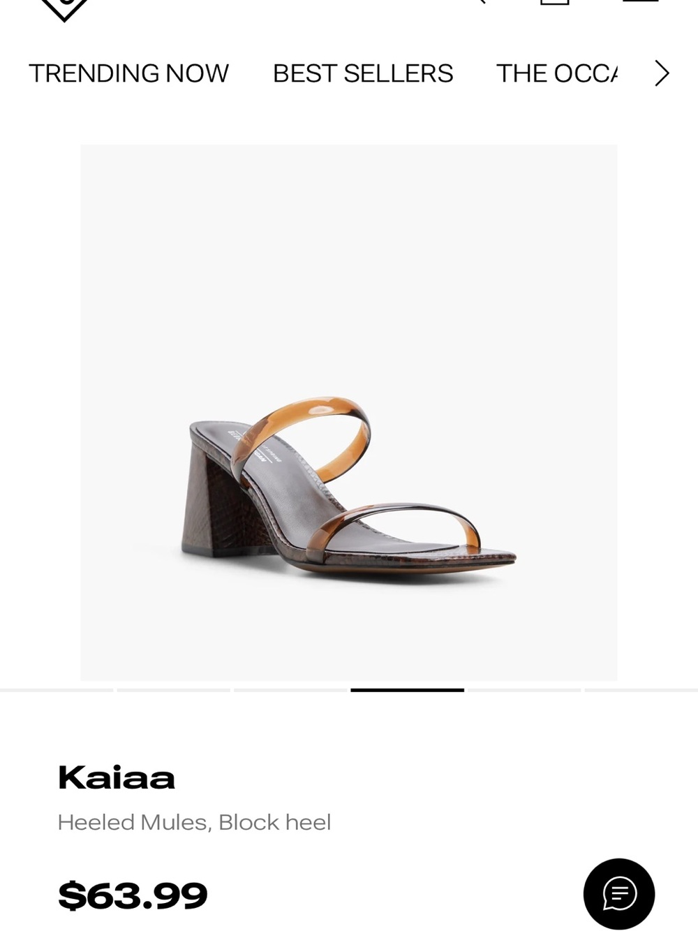 Call It Spring Block Heel - Picture 2 of 7